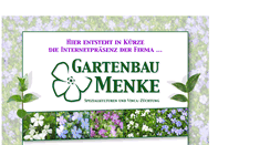 Desktop Screenshot of gartenbaumenke.de